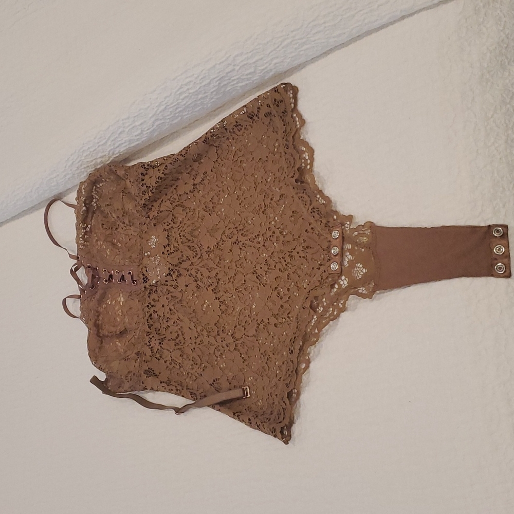 Intimissi baige lace bodysuit